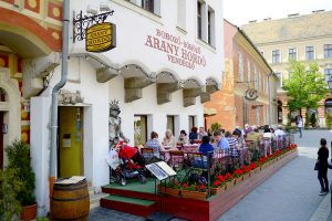 Aranyhordo Restaurant Budapest Buda Castle