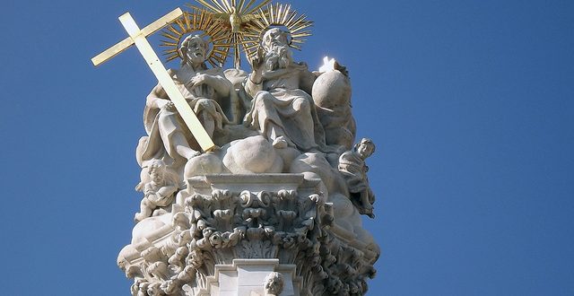 Holy Trinity Statue in Buda Castle, Budapest