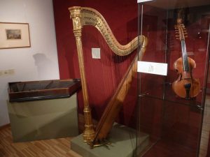 Museum of Hungarian Music History Harp Buda Castle Budapest