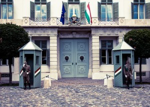 Budapest Buda Castle Changing Guards Arthur Lee