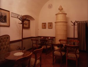 Inside Cafe Ruszwurm Buda Castle Budapest