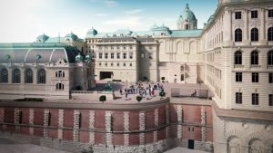 Visualization of the new Stables of Buda Castle