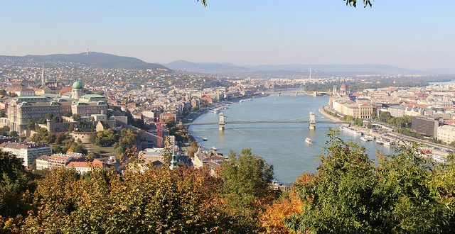 Buda Hills Budapest with Buda Castle