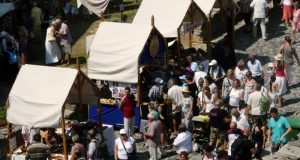 Festival Stalls Buda Castle Festival of Crafts Mestersegek Unnepe