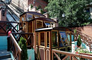 Funicular in Buda Castle, Budapest