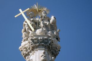 Holy Trinity Statue in Buda Castle, Budapest