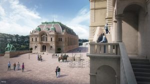 Buda Castle Riding Hall Visualization