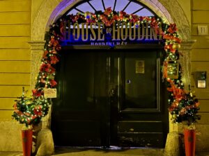 Budapest Buda Castle Christmas House of Houdini Magician Museum