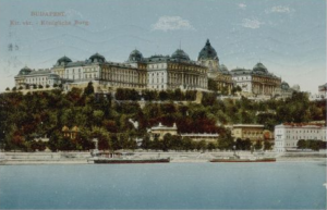 Buda Castle Old Postcard