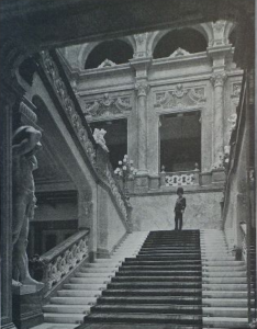 Staircase in the Buda Castle