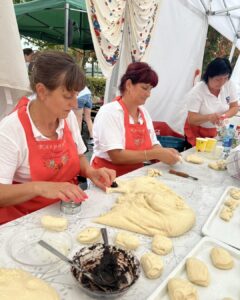 Cake workshop at Avenue of Hungarian Flavours 2025, Buda Castle Budapest