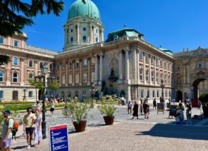 Buda Castle Dome National Gallery Court