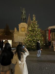 Budapest Buda Castle Fishermans Bastion Christmas